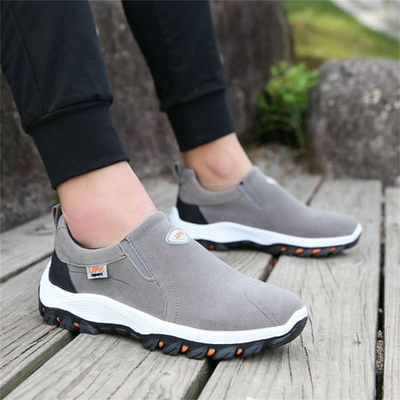 

Egmy Outdoor Casual Men S Shoes Youth Sports Casual Shoes Fashion Casual Trendy Shoes Gray 42