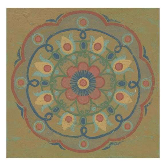 Lakai Circle IV -Paper Art-26"x26"