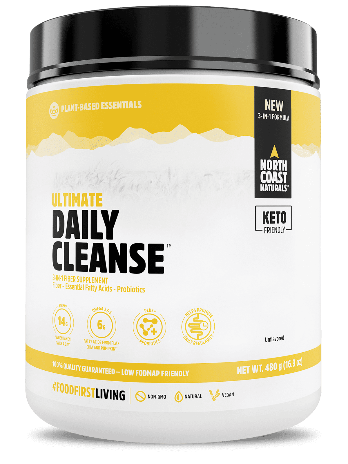 North Coast Naturals Ultimate Daily Cleanse NonGmo Fiber Supplement