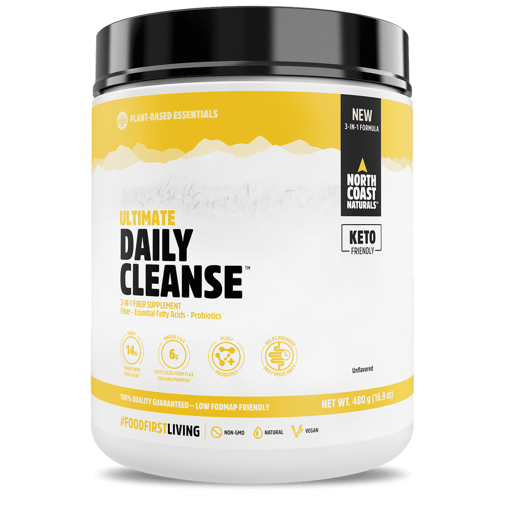 North Coast Naturals Ultimate Daily Cleanse Fiber Supplement Walmart