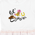 thumbnail image 4 of Inktastic Lil' Cowgirl Girls Toddler Dress, 4 of 5