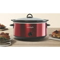 CrockPot SCV700KR Design To Shine 7 Quart Slow Cooker Red