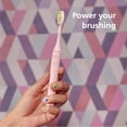thumbnail image 4 of Philips One Cepillo de Dientes Eléctrico HY1100/56 (Rosa Claro) + Pila AAA, Micro Vibraciones, Cerdas Suaves Que Pulen y Blanquean los Dientes Suavemente, 4 of 5