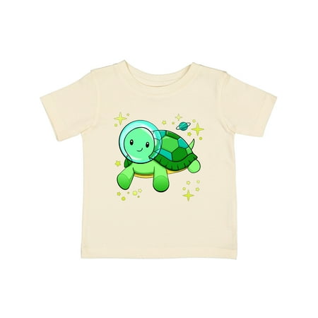 

Inktastic Cute Green Space Turtle with Planet and Stars Gift Baby Boy or Baby Girl T-Shirt