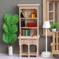 thumbnail image 2 of Shisuyan Miniature Cabinet Model Rectangular Wood 1Pack 6.84X2.79X1.57Inch, 2 of 9
