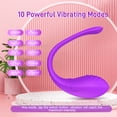 thumbnail image 2 of Birdsexy Wearable Panty Vibrator with APP Control, G-spot Bullet Vibrator Clitoral Stimulator Sex Toys for Women, Purple, 2 of 10
