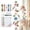 Brown, variant on YardChic DIY Garden Crochet Kit, Wobbles Knitting Kit, Flower And Bird Hanging Ornament Craft Set, Complete With Yarn, Hook, Beads And Tutorial, Wall Window Hanging Crochet Kit For Beginners