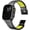 Black Green, variant on Full Titanium with Silicone Band Compatible with Apple Watch Ultra 3/2/1 49mm/Series 11/10/9/8/7 46mm 45mm 44mm, Adjustable Links Titanium Magnetic Clasp Connectors and DLC Coating