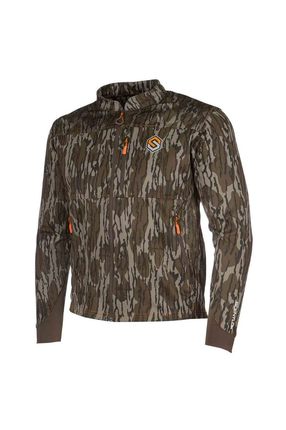 Camo Hunting Jacket for Men - Savanna Aero Crosshair Lightweight Gear (Mossy Oak Bottomland Original, Medium)