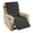 Art Dark Leopard Print, variant on Whosucclay Polyester Elastic Straps Seat Cushion Slipcover for Everyday Use Living Room, Soft Recliner Chair Slipcovers Panda Pattern Design
