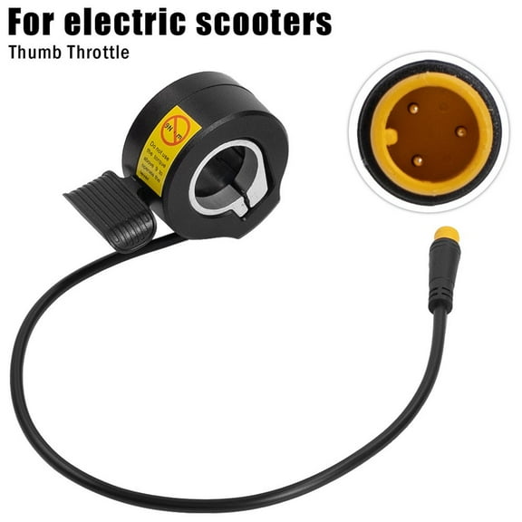 130X Thumb Throttle Accelerator 3 Pin For Bafang 01 02 Electric Scooter Reliable Performance Waterproof And Long Lasting Male Fangkenuo