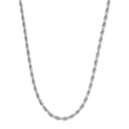 thumbnail image 1 of Cadena de Cuerda Plata CRUZE Hipoalergénico Resistente al Agua, 1 of 4