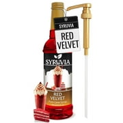 Syruvia Red Velvet Pure Cane Syrup, 25.4 fl Oz With Pump