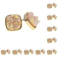 thumbnail image 2 of Jumpingount Pendientes de tuerca, joyería elegante, regalos con estilo, brillantes, para mujer, pequeños pendientes de tuerca, adorno de vestir tipo 5 10piezas, 2 of 6