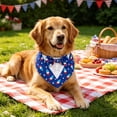 thumbnail image 4 of Memorial Day Saving!4th of July Decorations, Independence Day Pet Party Decorations Formal Pet Bandanas Classic Scarves Dog Neck Scarfs, 4 of 6