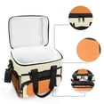 thumbnail image 6 of FORMRS Insulated Cooler Bag 24 Cans Capacity Soft Leakproof Lunch Box with Side Pockets, Black Cat Orange Ball, 6 of 7