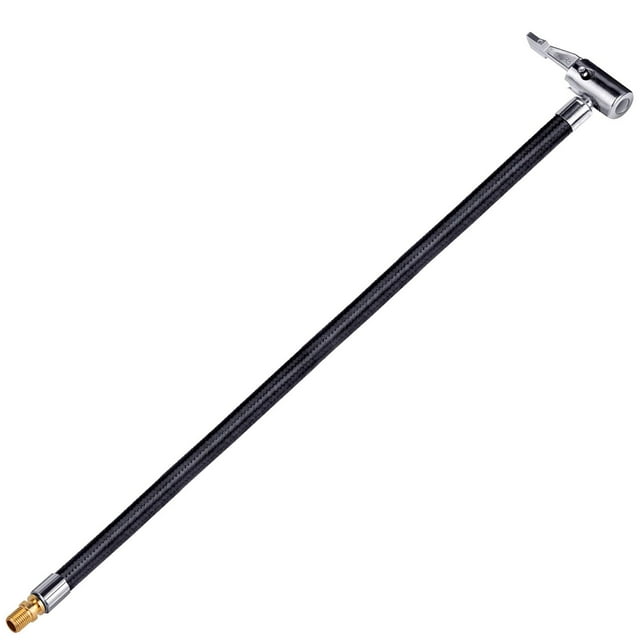 Bike Motorcycle Car Tire Air Inflator Hose Inflatable Tube Hose Tire Valve Connect Connection Air Chuck Inflator Compressor Pump Extension Hose Adapter