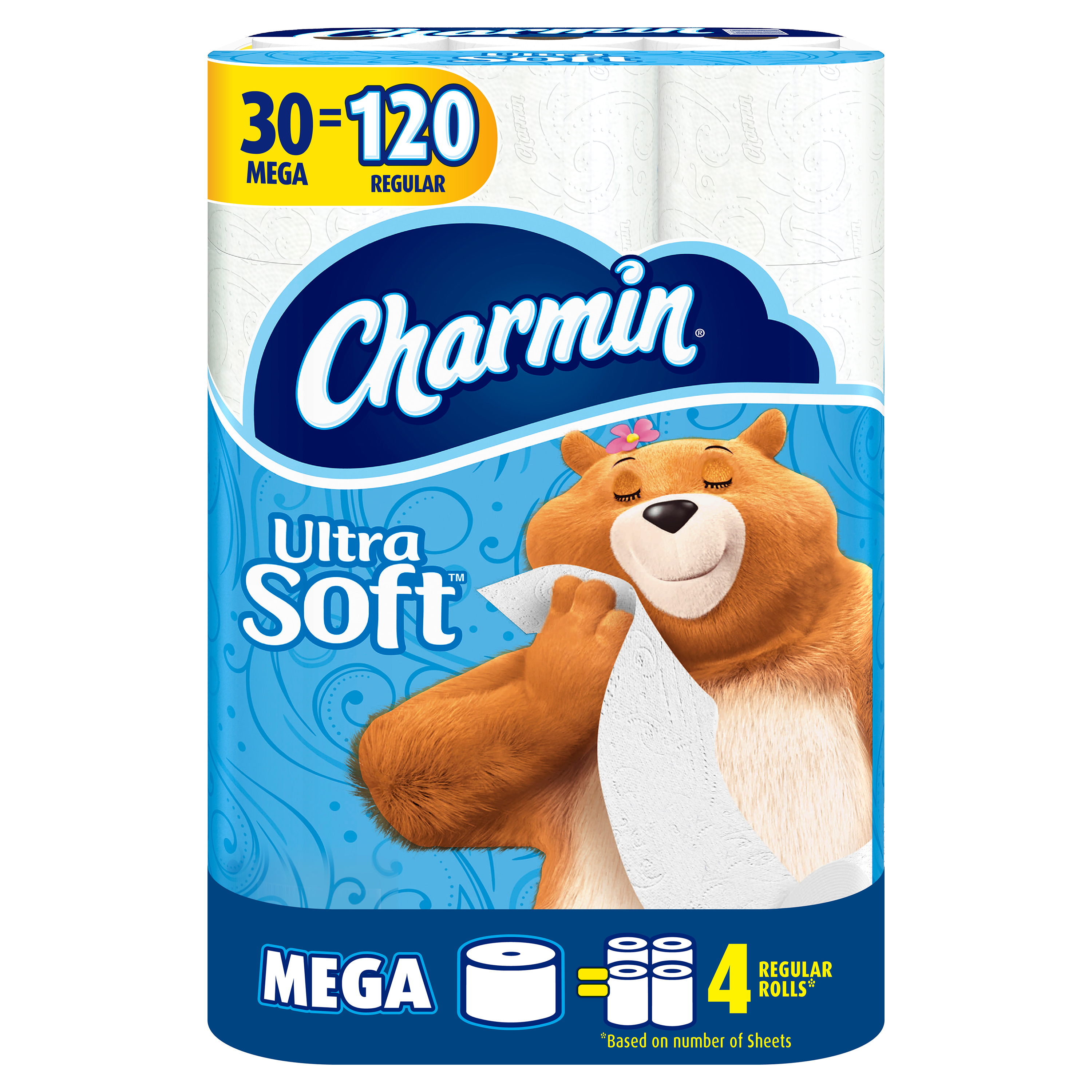 Charmin Ultra Soft Toilet Paper - 30 Mega Rolls