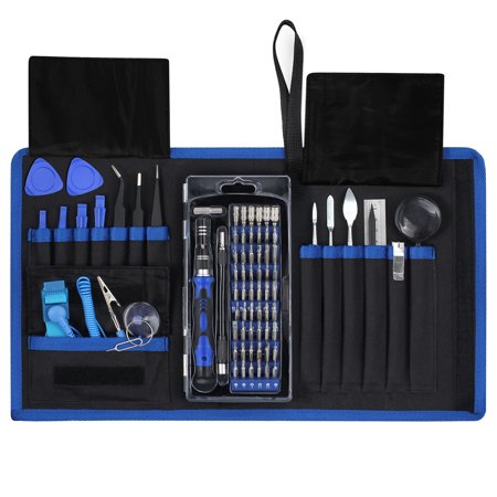Screwdriver Bit Kit - ESYNIC 78 in 1 Magnetic Screwdriver Set with Muti 54 Bits Precision Driver Repair Tool Screwdriver Set Magnetic Driver Kit Professional Repair Tool Kit 78-in-1 Precision Screwdriver Kit