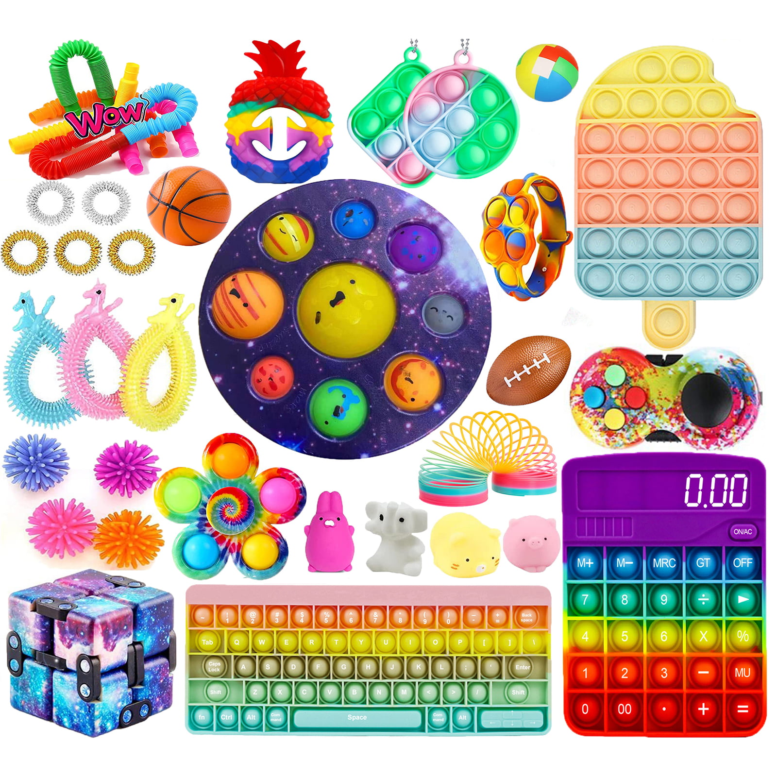 13Pack Fidget Toys Set Sensory Tools Bundle Stress Relief Hand Kids Adults Toy 