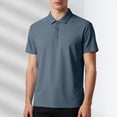 thumbnail image 2 of CYiJun George Polo Shirts for Men,Summer Short Sleeve Moisture Wicking Performance Athletic Golf Shirts, Sizes M-5XL, 2 of 7