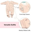 thumbnail image 3 of Disney Clothes Baby Girls Quilted Footie Coveralls Winnie the Pooh, Bambi and Marie Printed Onesie (0/3M-6/9M), 3 of 5