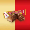 thumbnail image 2 of Twix Fun Size Caramel Cookie Chocolate Bulk Candy Bag - 10.83 oz, 2 of 5
