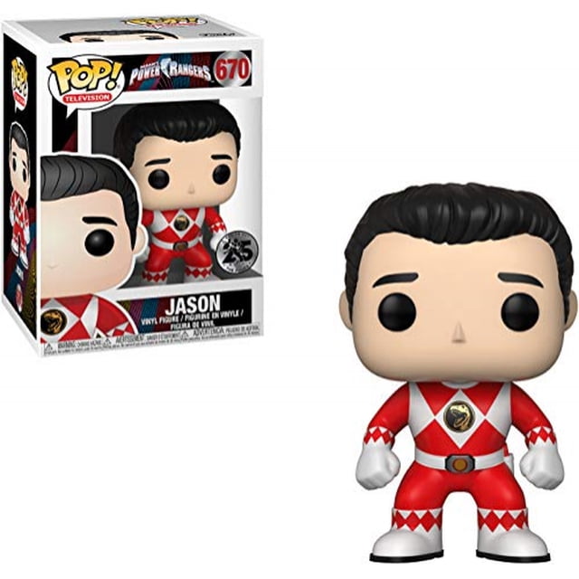 Funko Pop Television: Power Rangers - Red Ranger (sin casco) Funko N/A