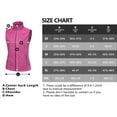 thumbnail image 7 of Little Donkey Andy Women's Lightweight Softshell Vest, Windproof Sleeveless Jacket for Running Hiking Travel, Rose L, 7 of 7