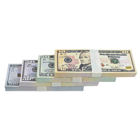 400PCS Prop Money for Adult Kids Girls Boys Birthday Party, Develops Early Math Skills, for Movie Photo Props
