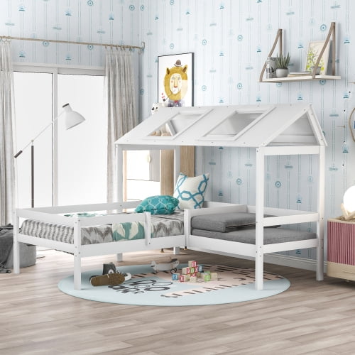 unicorn shaped bed