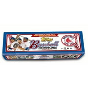 2006 topps mlb baseball factory sealed set which includes a bonus pack of 5 unique boston red sox cards