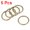 Bronze Tone, variant on 1.18'' O-Ring Buckle for Hardware Bags Craft DIY Accessories Zinc Alloy Silver Tone 5pcs