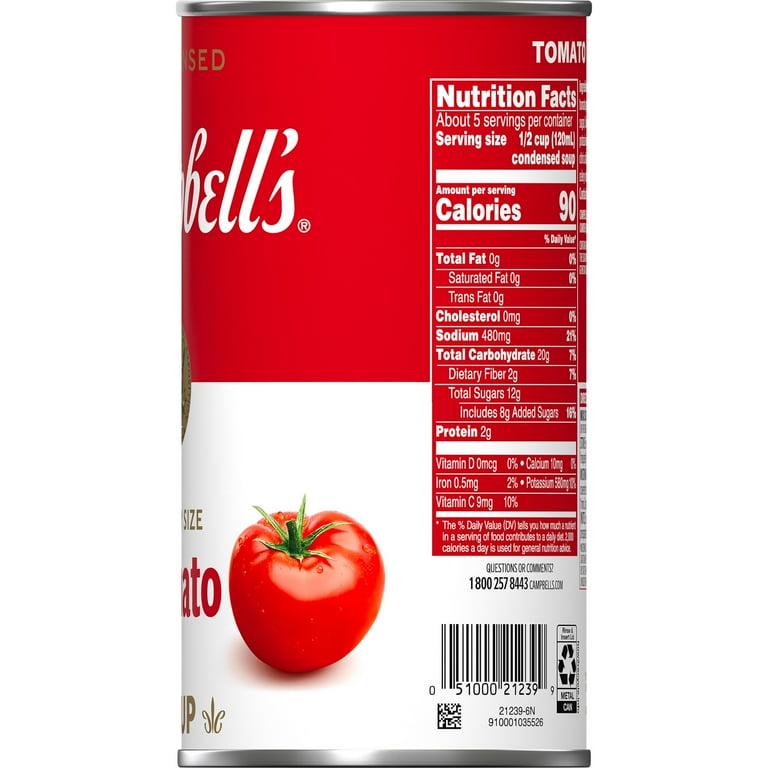 Campbell's Condensed Tomato Soup, 23.2 oz Family Size Can