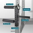 thumbnail image 4 of Adjustable Leg Workout Attachment for Squat Rack: Extension & Curl Machine - Leg Muscles Training Equipment, 4 of 9