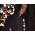 thumbnail image 2 of Old Glory Womens Canada Flag World Cup Full Zip Long Sleeve Graphic Hoodie, 2 of 6