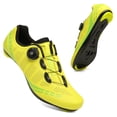 thumbnail image 1 of QJUHUNG Men‘s Professional Cycling Sneakers - Compatible with SPD Cleat and Rotary Buckle  Breathable Sport Shoes for Mountain Bike Riding and Racing Outdoor Activities, 1 of 6