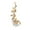 11#, variant on 1Pc Women Rhinestone Flower Butterfly Ear Stud Cuff Clip Earring Helix Jewelry