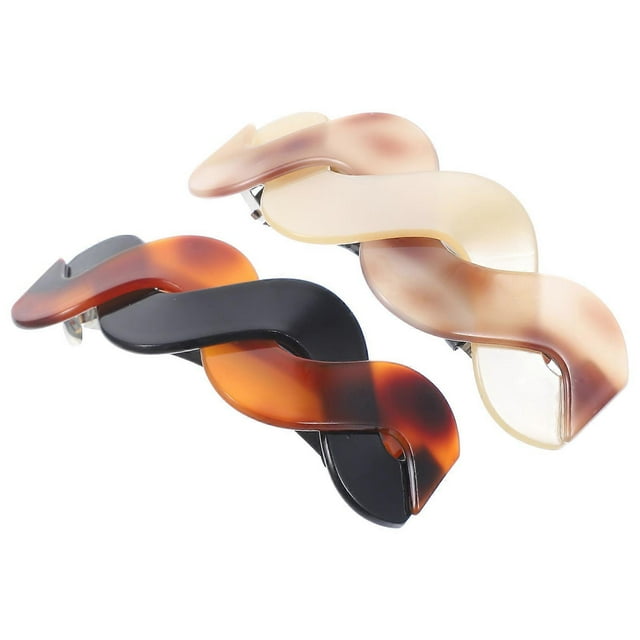 a refined and professional product description for your **2pcs Spring Hair Barrettes**:\n\n \n\n### **2pcs Spring Hair Barrettes for Women – Ponytail