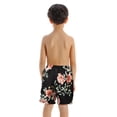 thumbnail image 3 of Inevnen Family Matching Swimsuit Father and Son Floral Print Beachwear Swimwear Sets Daddy and Me Swimming Trunks Pants, 3 of 4