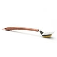 thumbnail image 3 of Outset Rosewood 19-Inch Stainless Steel Grill Brush With Scraper And Brass Bristles, 3 of 10