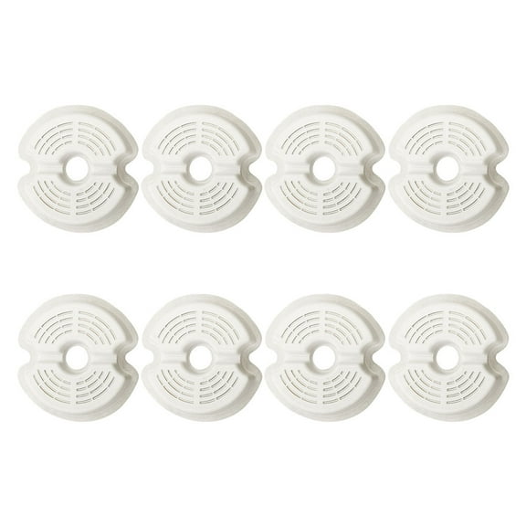 acdanc NUOLUX Filter Fountain Water Pet Cat Filters Replacement Dog Drinking Dispenser Automatic Waterer Bowl Filtration Fountains