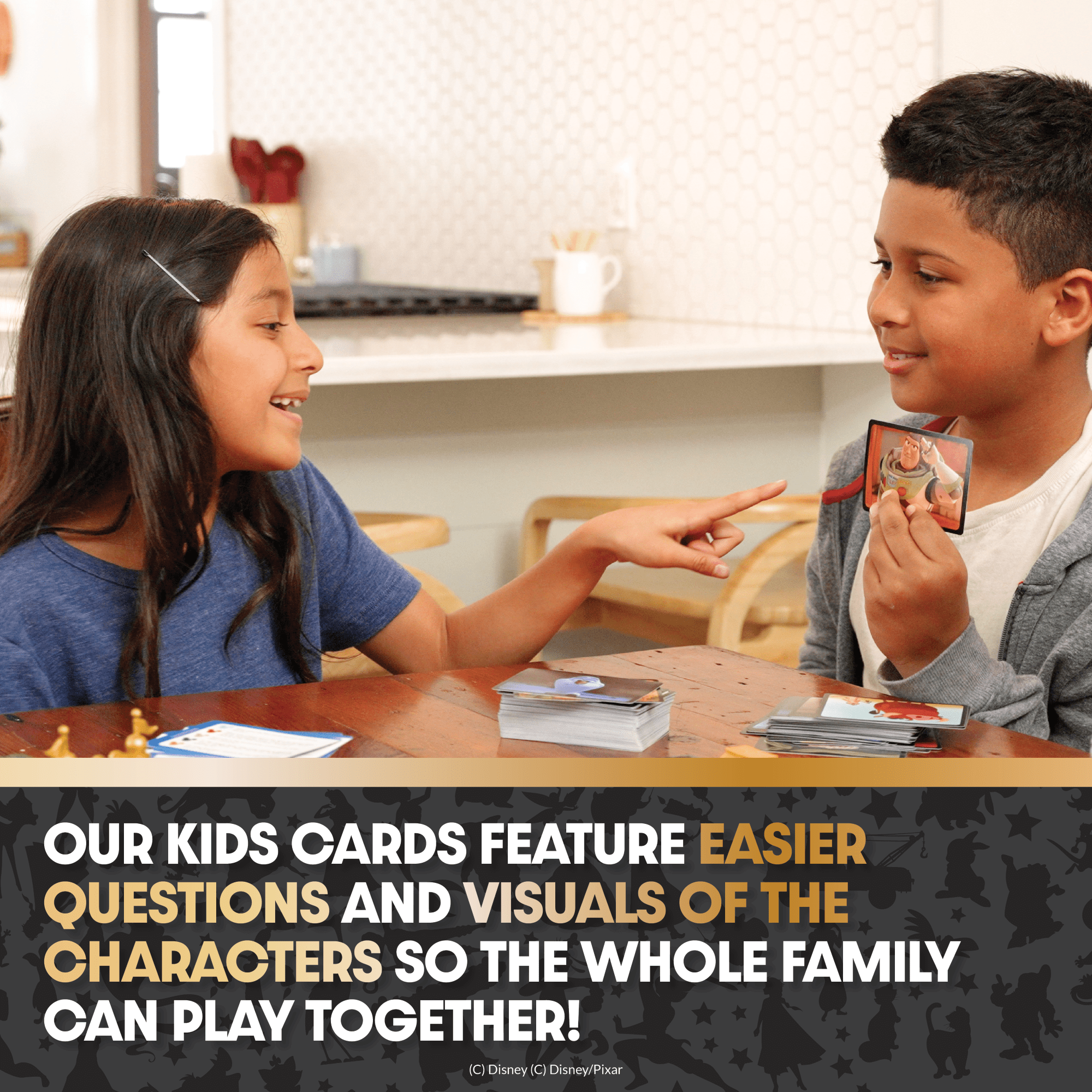 The Magical World of Disney Trivia Game - Family Fun, Children Ages 6+