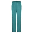thumbnail image 4 of Pants for Women Glitter Leggings Leggings for Women Athletic Pants plus Size Casual 2xl Pant Work Casual Slim Fit Tall Sweatpants Leather Lose up Light Blue M, 4 of 8