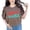 Espresso, variant on Jolly Mama, Christmas or Winter Season Themed, Groovy Retro Wavy Text, Denim Comfort Colors T-Shirt, Small