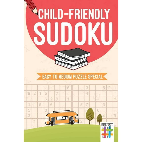 Child-Friendly Sudoku Easy to Medium Puzzle Special (Paperback)