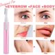 thumbnail image 2 of Recortador eléctrico de cejas para mujeres, eliminación de vello facial sin dolor para hombres, mini depiladora para bikini, removedor para cara, barbilla, melocotón, labios, cuerpo, brazos, piernas ER, 2 of 5
