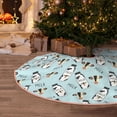 thumbnail image 5 of Rateoe Milk Bottles And Cow Head Pattern Christmas Tree Skirt with Ties , Christmas Tree Decorations, Farmhouse Christmas Decor Xmas Holiday Decorations-30", 5 of 6
