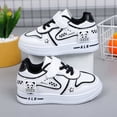 thumbnail image 2 of Chaussures Blanches pour Filles Espadrilles Mode Décontractée pour Enfants Espadrilles Basses Confortables Chaussures de Course pour Garçons, 2 of 5