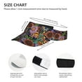 thumbnail image 4 of Disketp Vintage Floral Sun Visors For Women Men Unisex Tennis Golf Visor Hat Adjustable Summer Hats Sport Outdoor Visor Hat Uv Protection Cap, 4 of 8